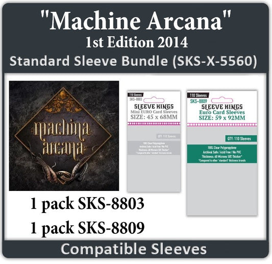 "Machina Arcana" All In Compatible Sleeve Bundle ( 8803 X 1 + 8809 X 1 )