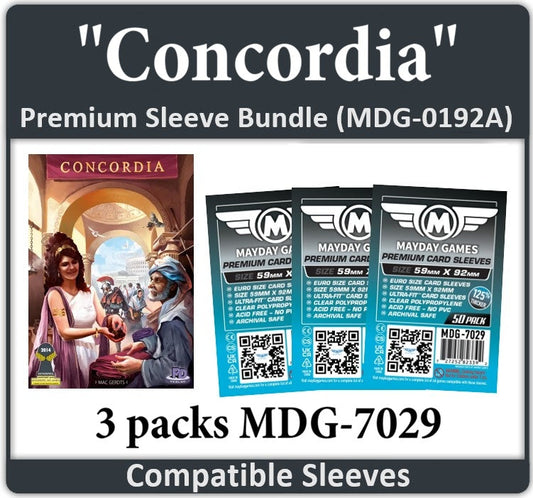"Concordia" Compatible Card Sleeve Bundle