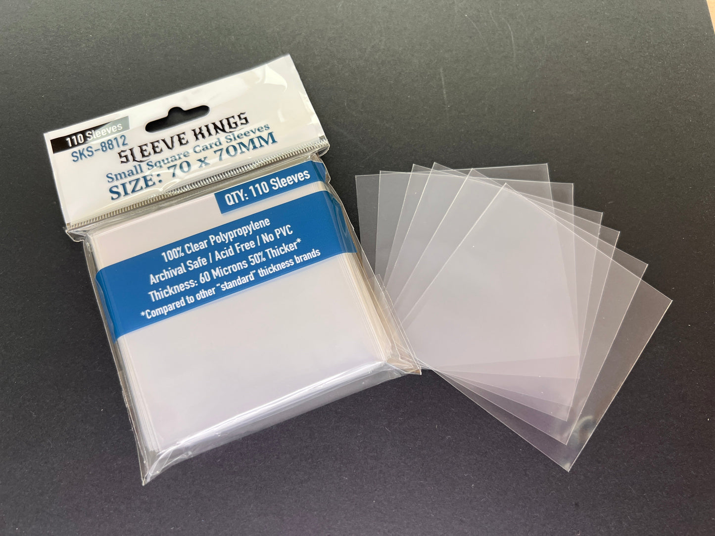 "Tiny Epic Mechs" Compatible Sleeve Bundle (8812 X 1 + 8818 X 1)