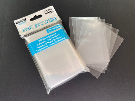 "North Sea Compatible" Sleeves (54x86mm) - 110 Pack, SKS-8821